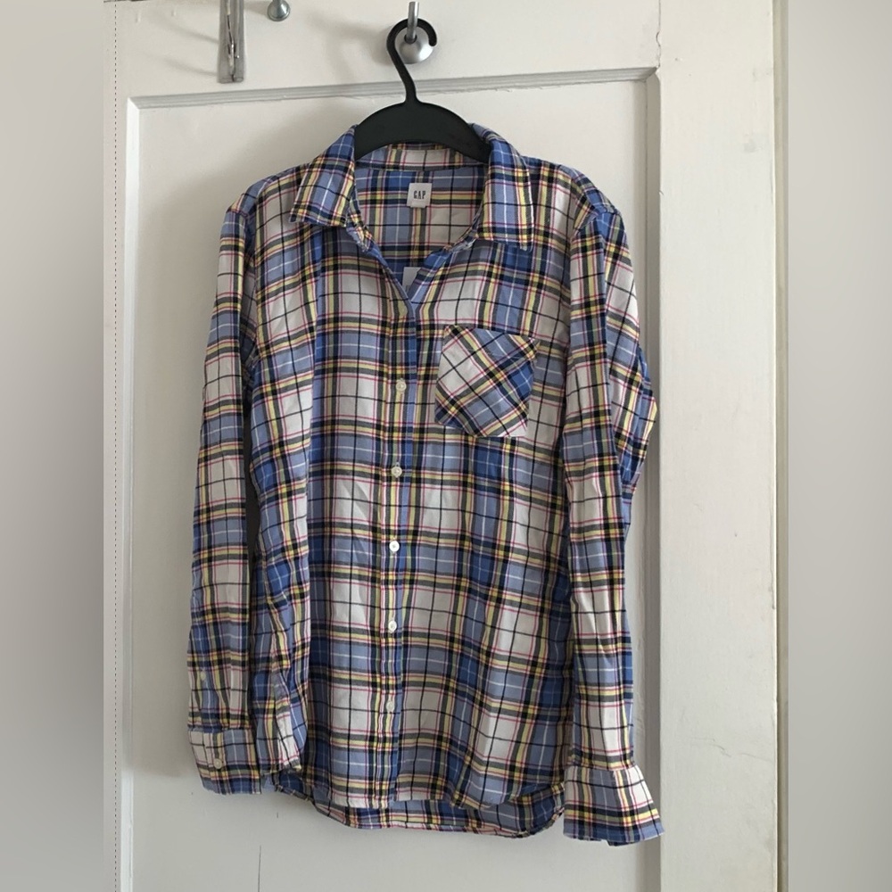 Gap - Longsleeve Plaid Button-up